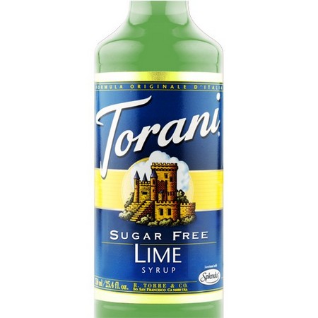 Torani Sugar Free Lime Syrup 750 mL