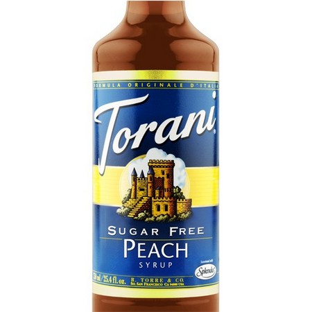 Torani Sugar Free Peach Syrup 750 mL
