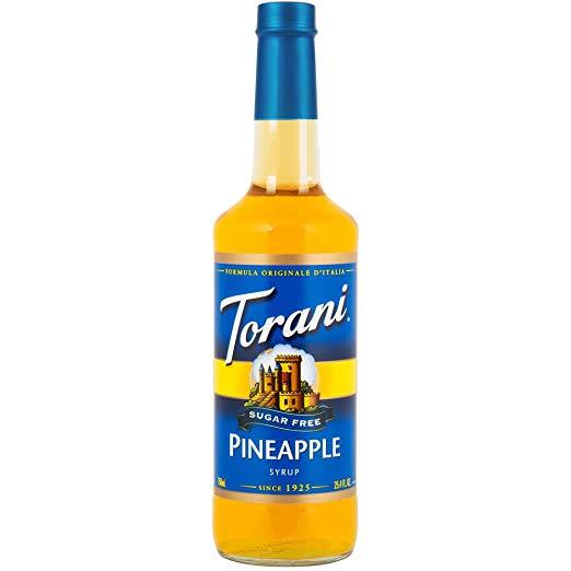 Torani Sugar Free Pineapple Syrup 750 mL