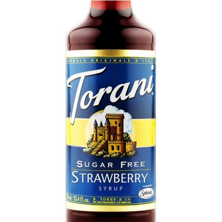 Torani Sugar Free Strawberry Syrup 750 mL