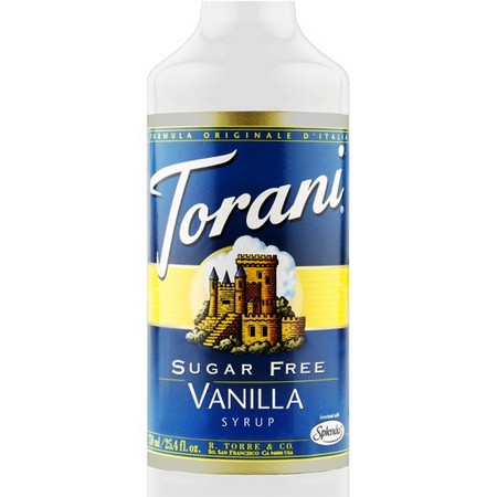 Torani Sugar Free Vanilla Syrup 750 mL