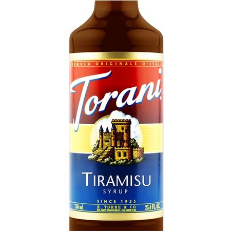 Torani Tiramisu Syrup 750 mL